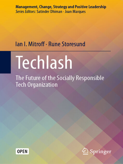 Title details for Techlash by Ian I. Mitroff - Available